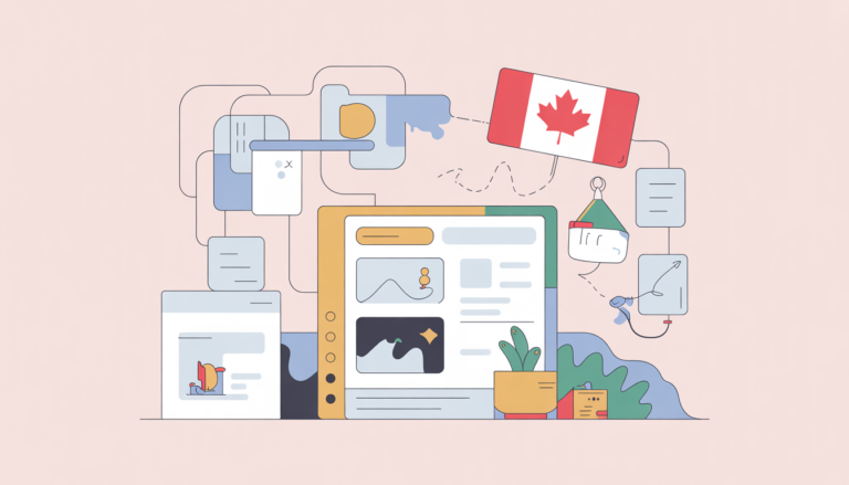 ideogram-v3.0_How_to_Start_a_Blog_in_Canada_2026_Beginner_Guide-0